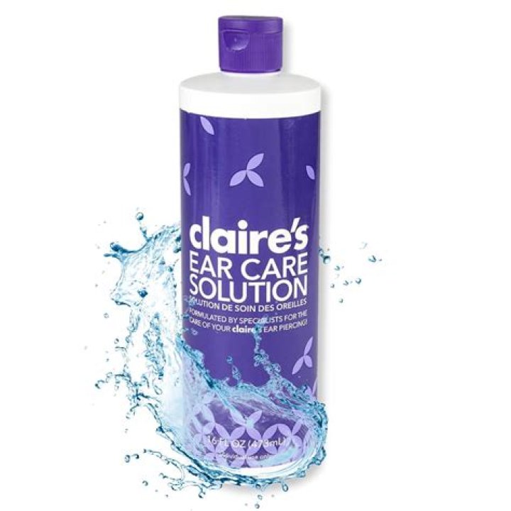 How do you use Claire's ear care solution?