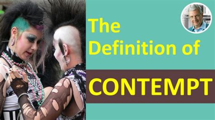 How do you use contemptuous in a sentence?