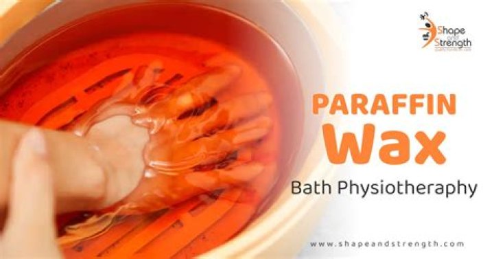 How do you use paraffin wax therapy?