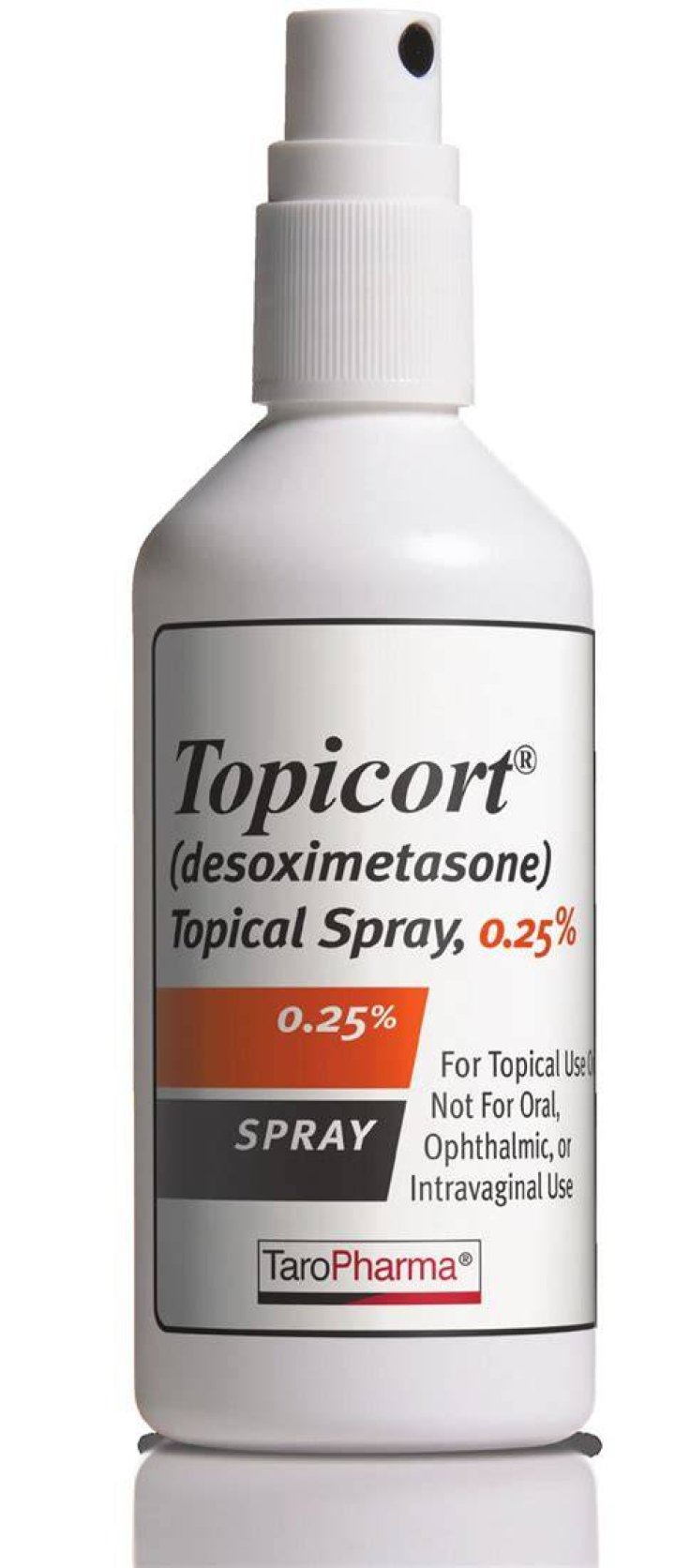 How do you use Topicort spray?