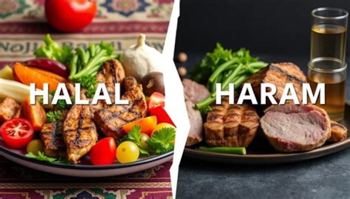 How is halal food prepared?