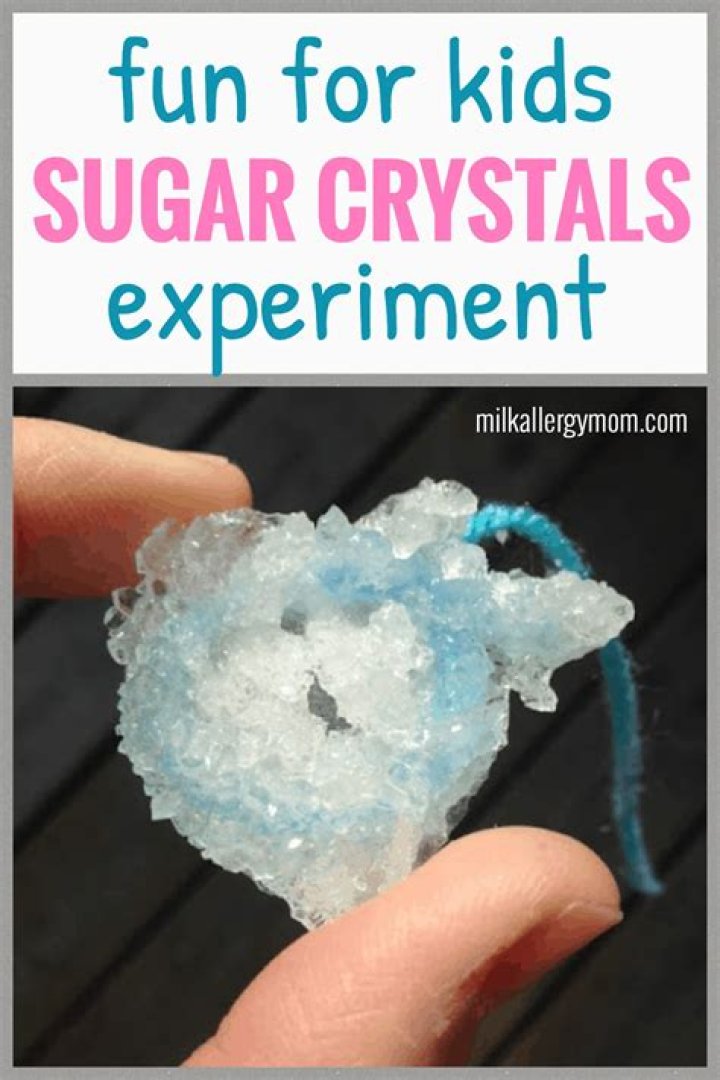 How long does it take to make sugar crystals?