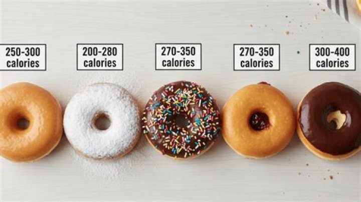 How many calories are in the average donut?