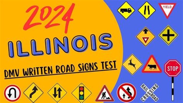 How many questions are on the Illinois Rules of the road test?