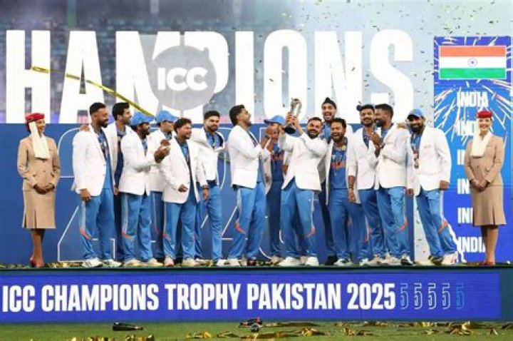 How many times India won the ICC Champions Trophy?