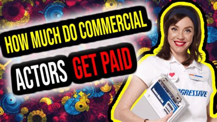 How much do you get paid for a national TV commercial?
