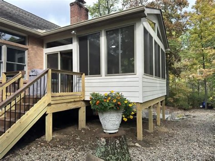 How much does a small screened in porch cost?