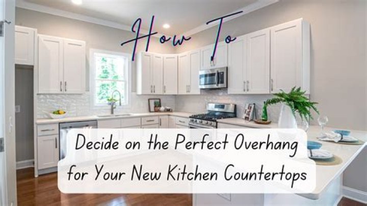 How much overhang should a tabletop have?