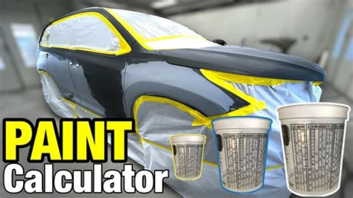 How much paint do you need for a car?