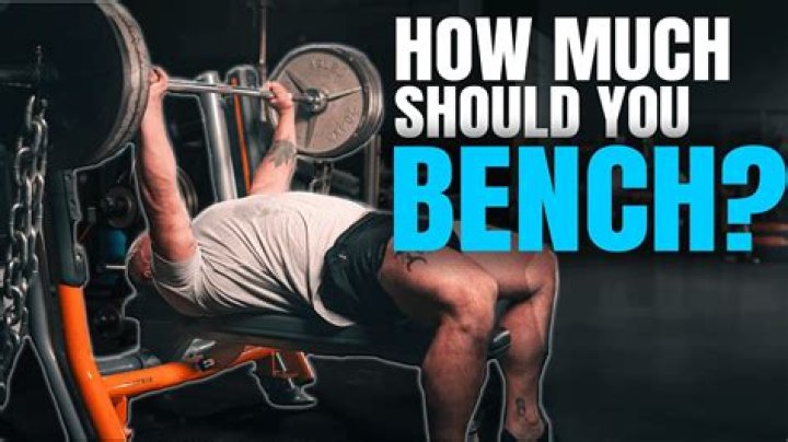 How much should a normal man be able to bench press?