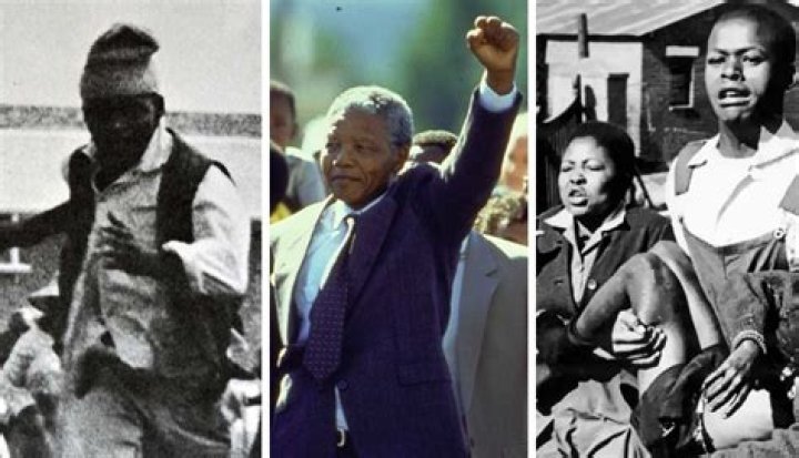 How was the relationship between black and white during apartheid?