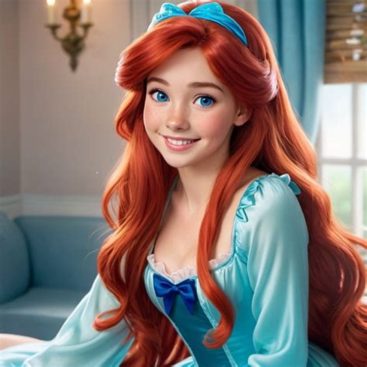 Is Ariel a redhead?
