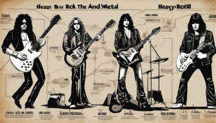 Is hard rock heavy metal?