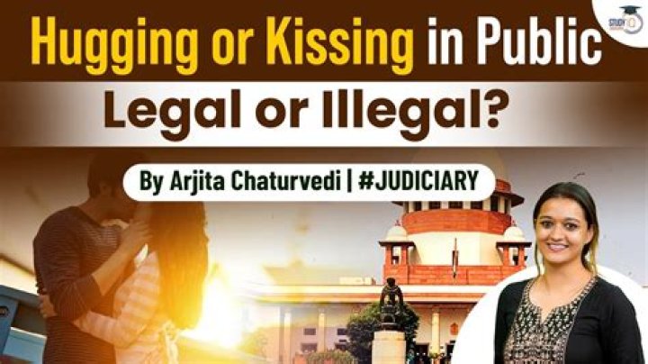 Is kissing in public in India a criminal Offence?