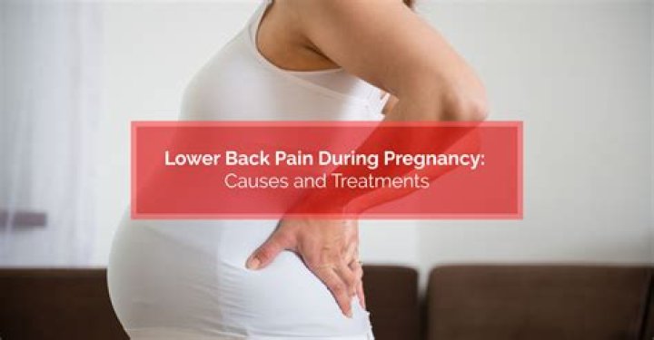 Is lower back pain at 11 weeks pregnant normal?