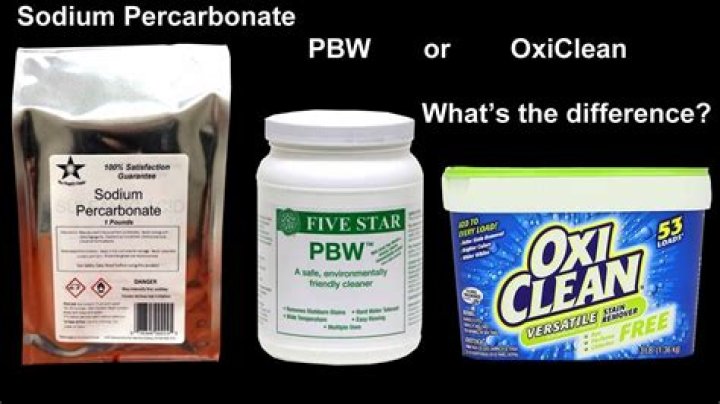 Is Pbw the same as oxyclean?