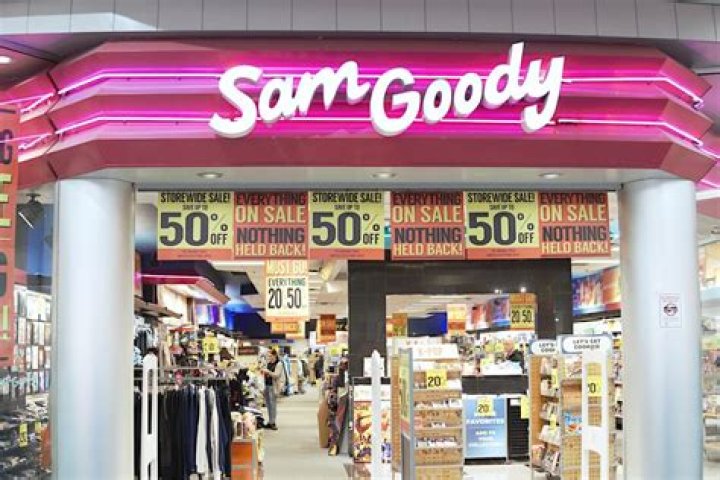 Is Sam Goody still in business?