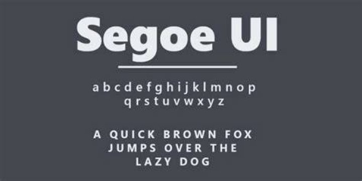 Is Segoe UI free?