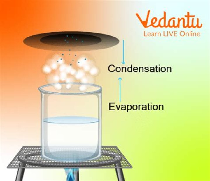 Is the condensation of water vapor a physical change?