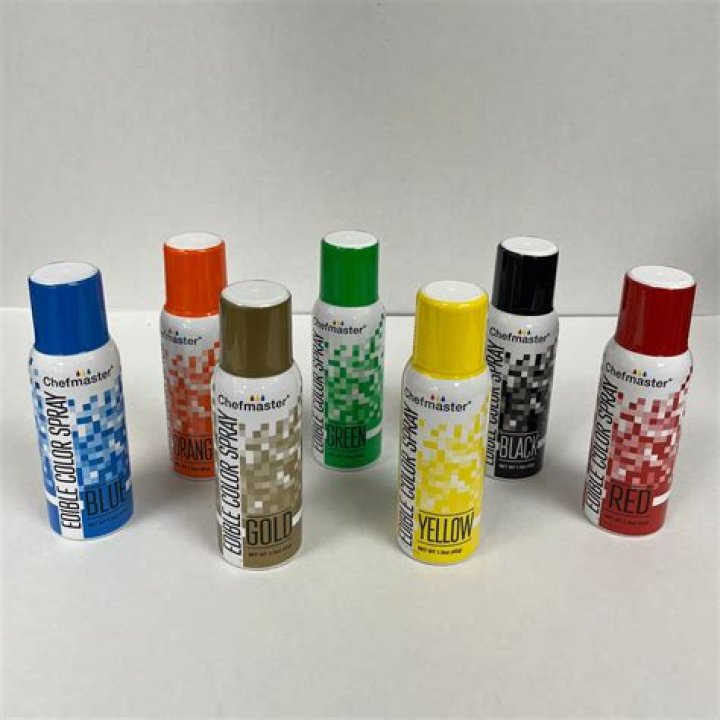 Is there edible spray paint?