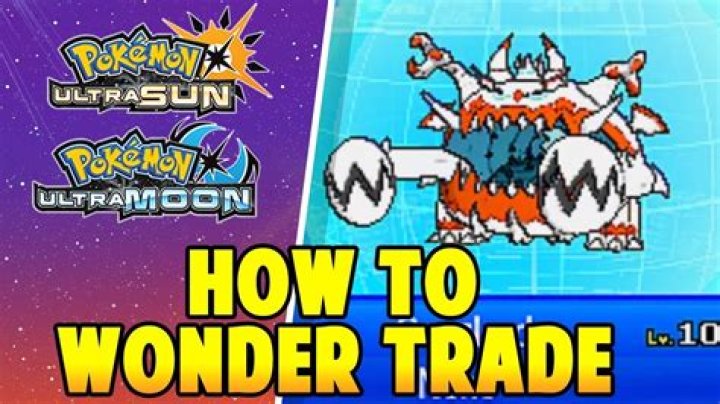 Is there wonder Trade in sun and moon?