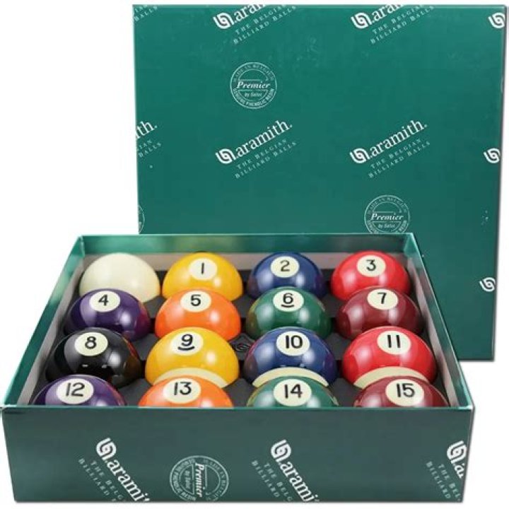 What are Aramith pool balls made of?