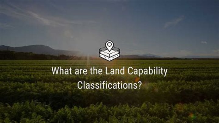 What are Land Capability Classes?