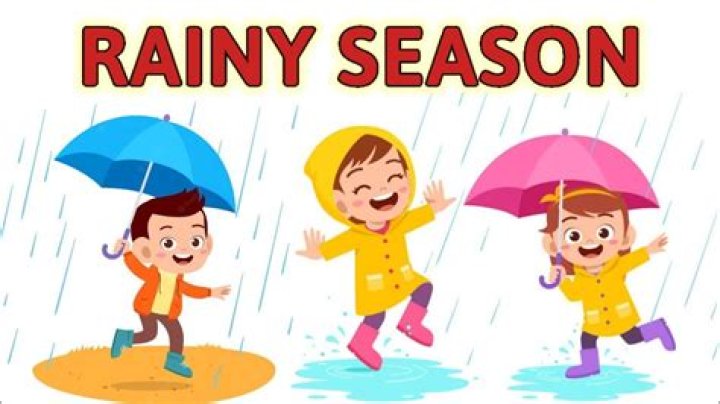 What are the month of rainy season?
