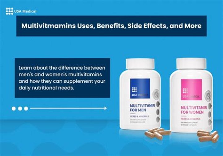 What are the side effects of multivitamin tablets?