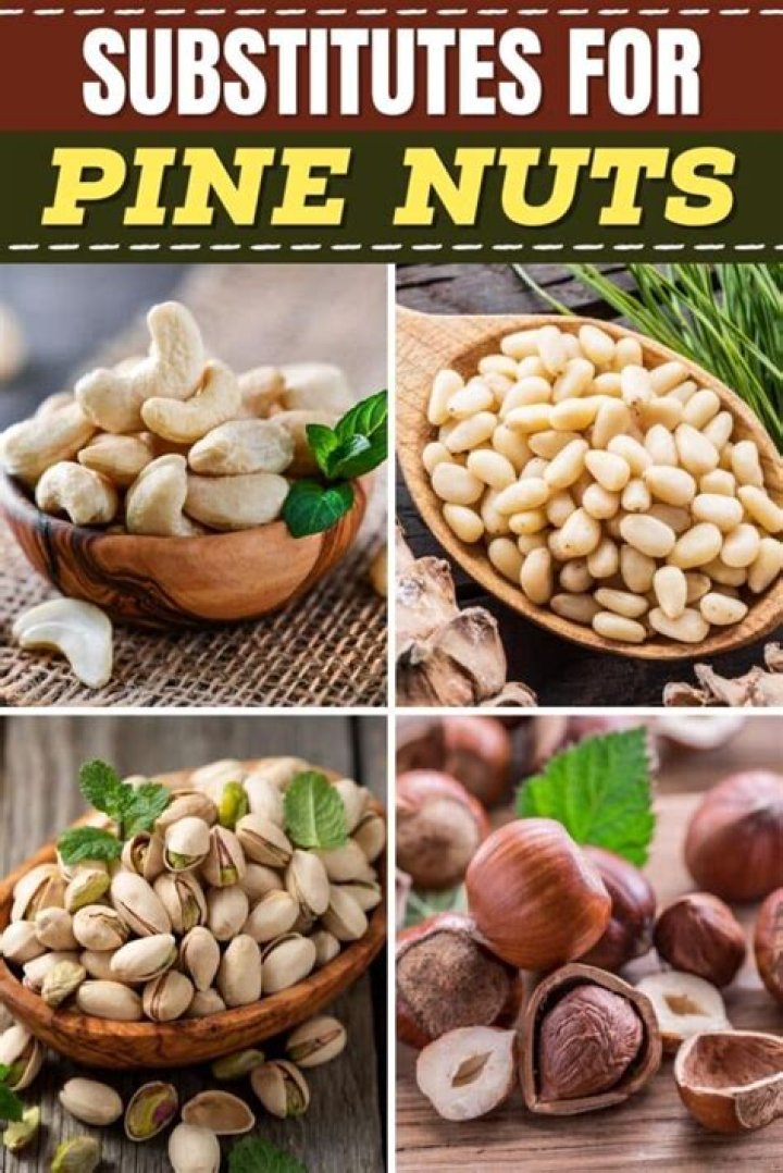 What can I substitute for pine nuts?