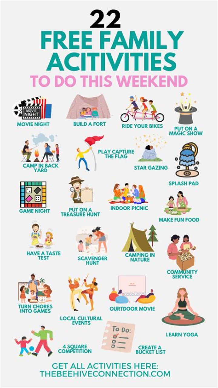 What can you do on the weekend with friends?