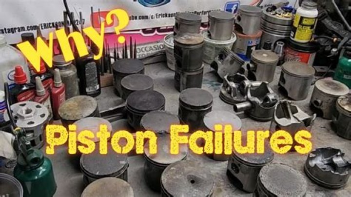 What causes burnt piston?