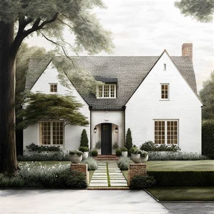 What does a cottage style house look like?