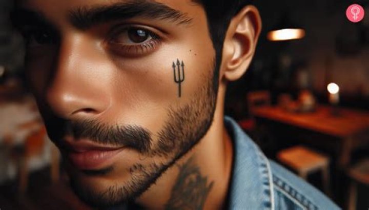 What does a pitchfork tattoo mean?