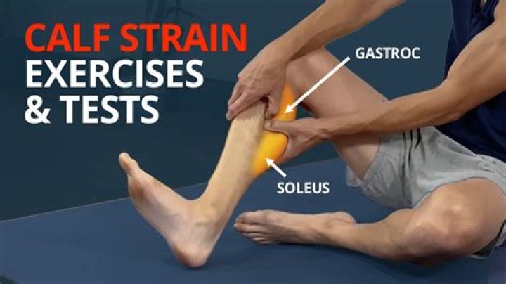 What does a torn gastrocnemius feel like?