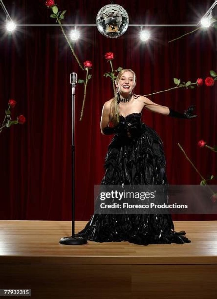 What does a white rose thrown on stage mean?