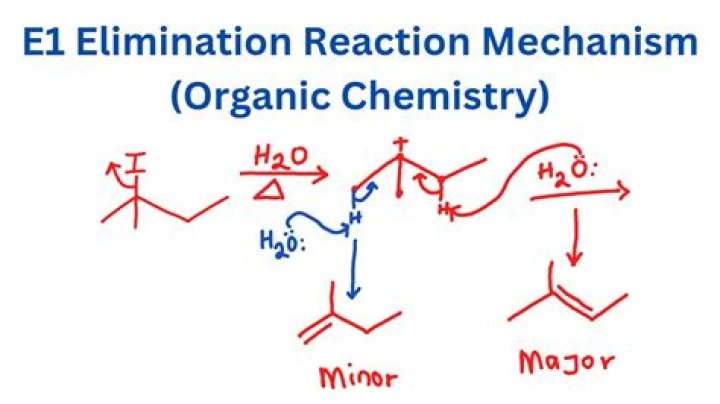What does e1 stand for in organic chemistry?