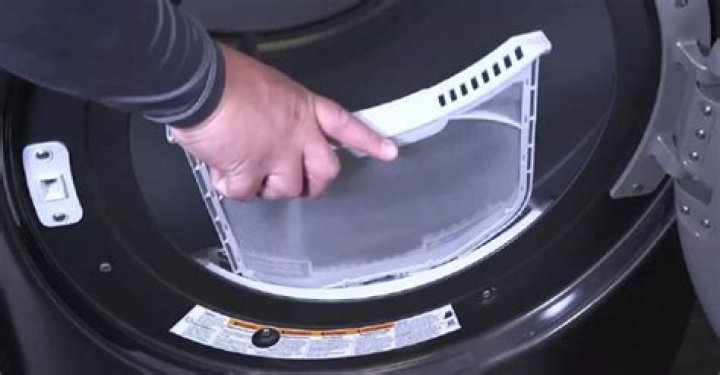 What does it mean when LG Dryer says check filter?