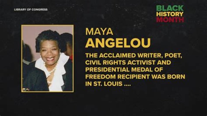 What does Maya Angelou fear?