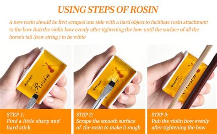 What does Rosin do for a bow?