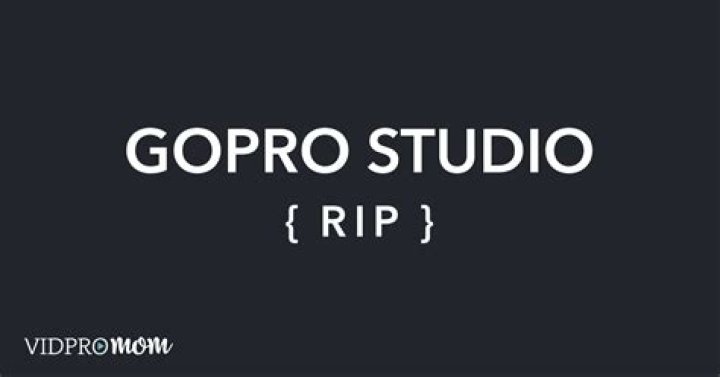 What happened GoPro studio?