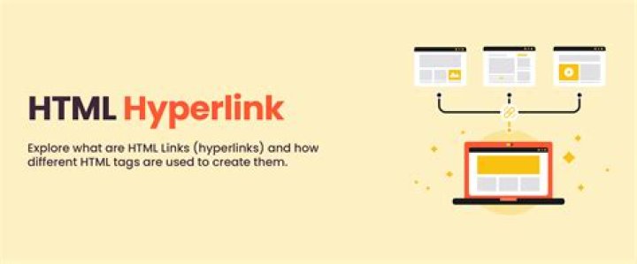 What happens when you click a hyperlink?