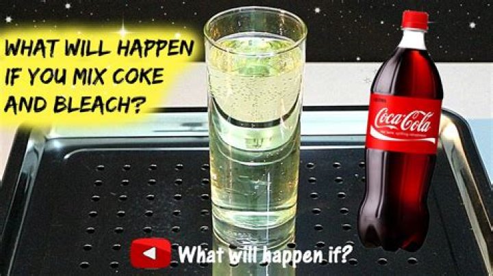 What happens when you mix Coke and salt?