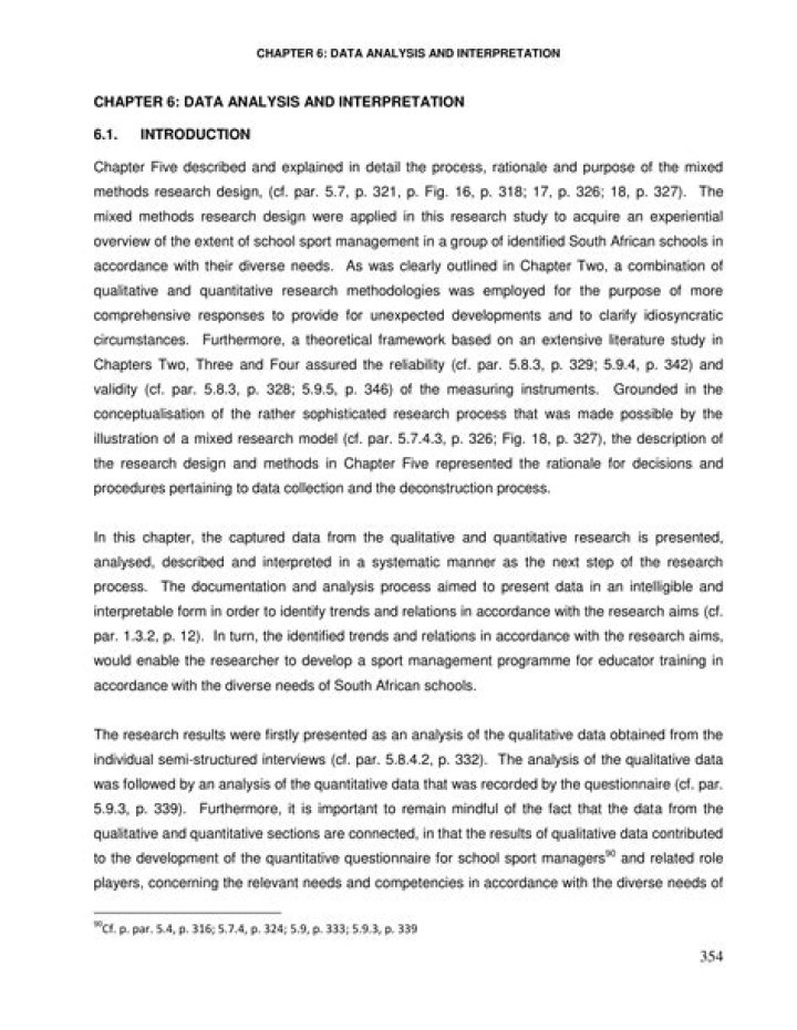What is a data analysis paper?