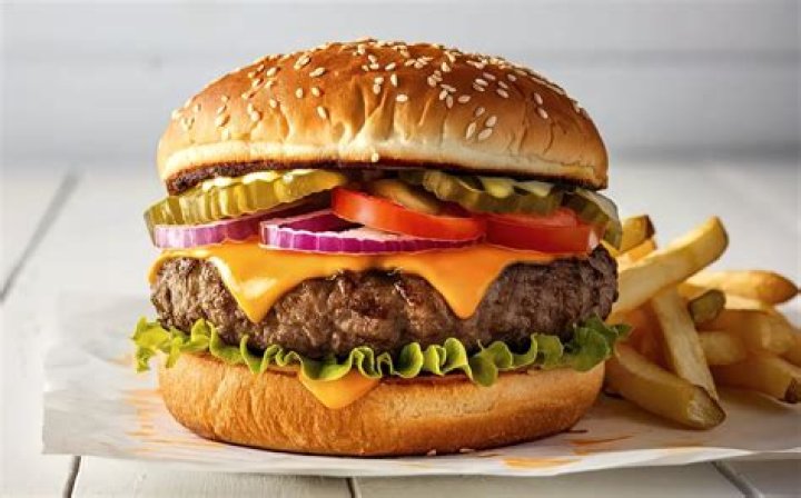 What is a half pounder burger?