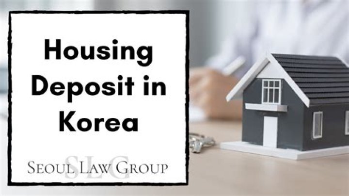 What is a key deposit in Korea?