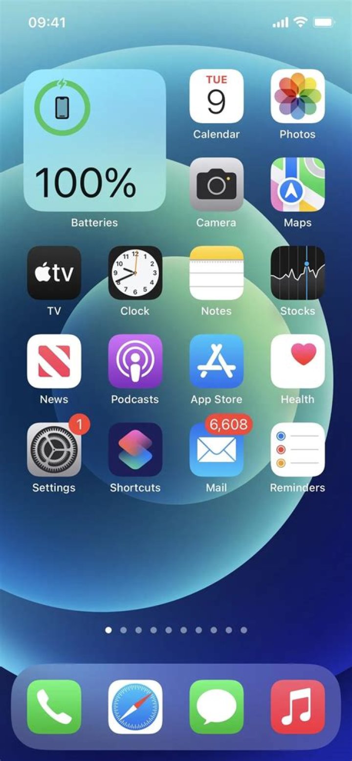 What is a phone screen made of?