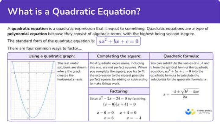What is a quadratic effect?