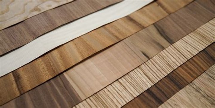 What is a timber veneer?