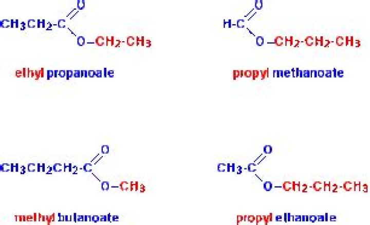 What is alkyl alkanoate?